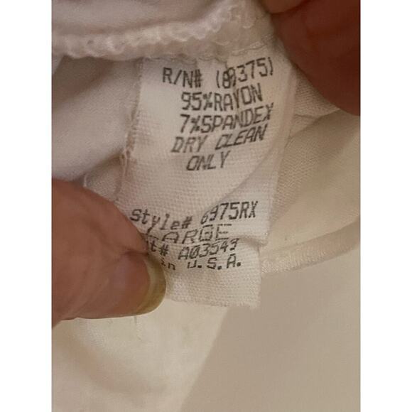 Top white size crochet front large no straps - Picture 3 of 3